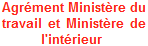 Agrement Ministère du travail et Ministère de l'interieur